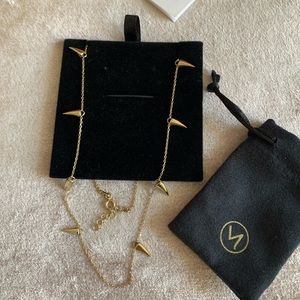 Mejuri be wild spikes necklace